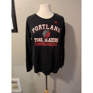 Womens Portland Trail Blazer long sleeve sweater size L made by Adidas